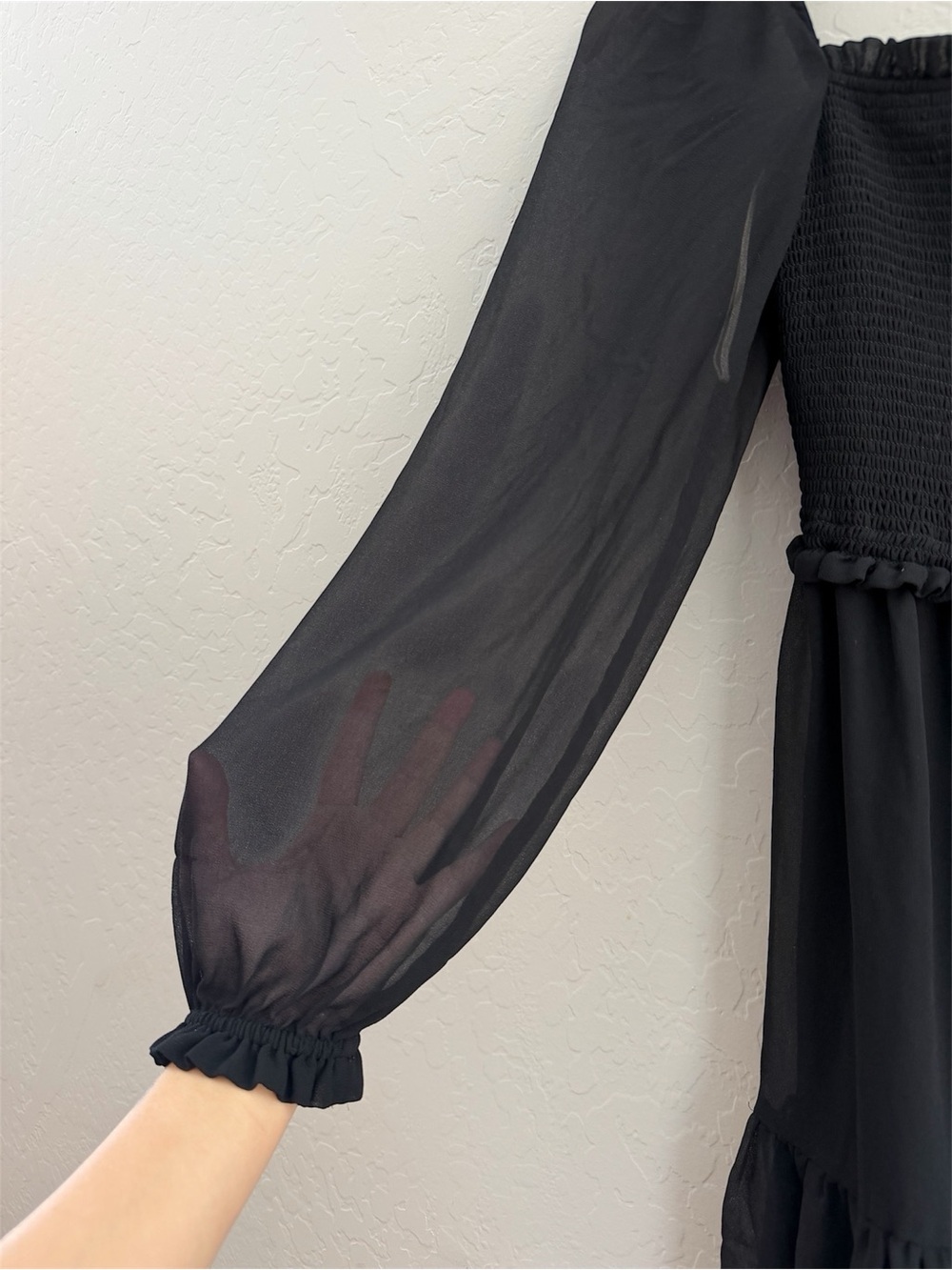 Aritzia Wilfred New Tempest Dress Black - Picture 12 of 16